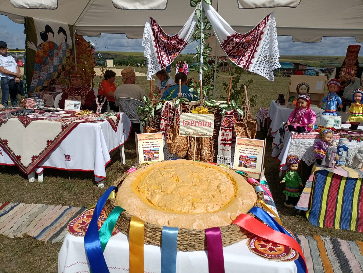 В Кочкуровском районе прошел фестиваль культуры и спорта «Карнай»