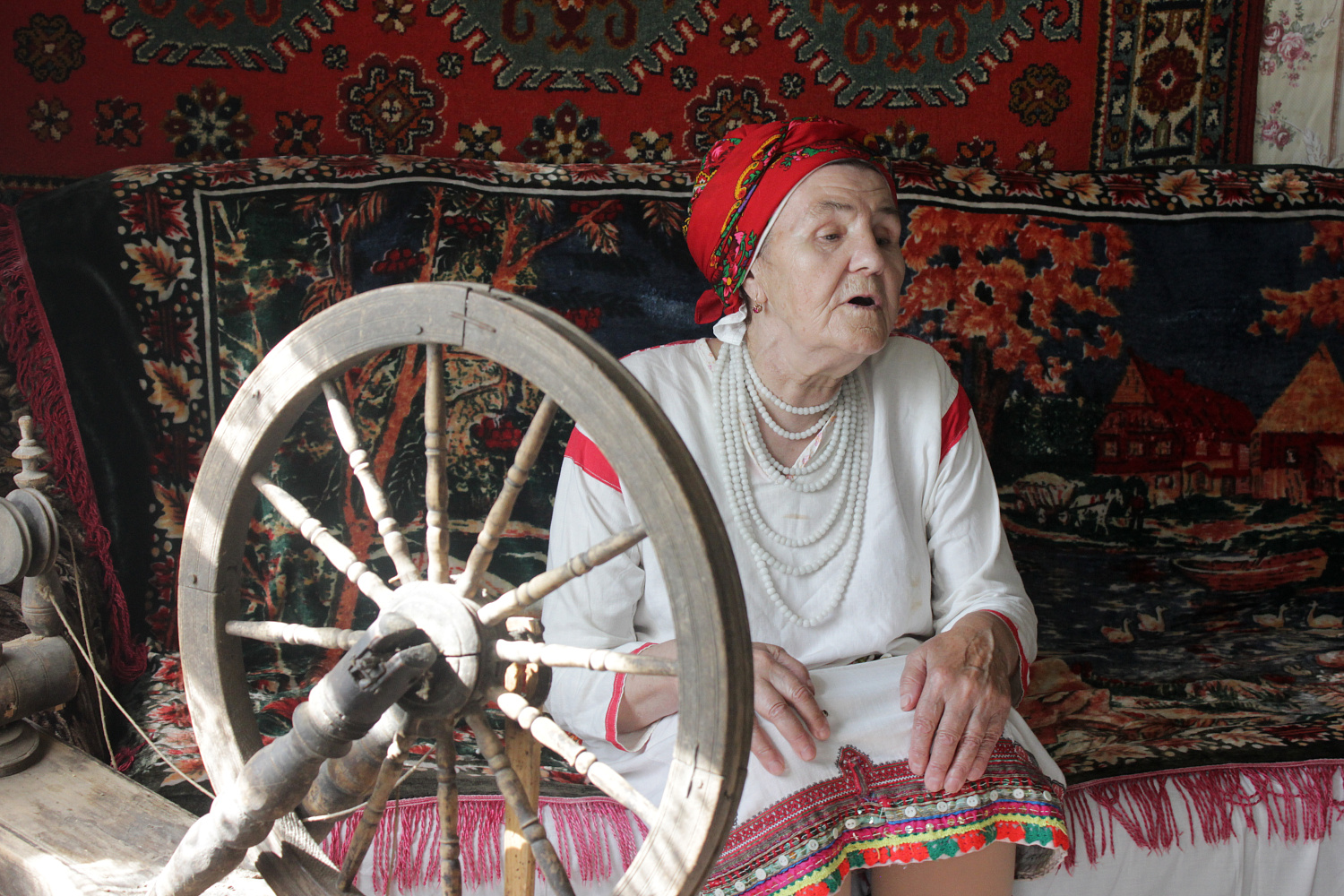 Сохраняя наследие: фольклорная экспедиция в Атюрьевский район