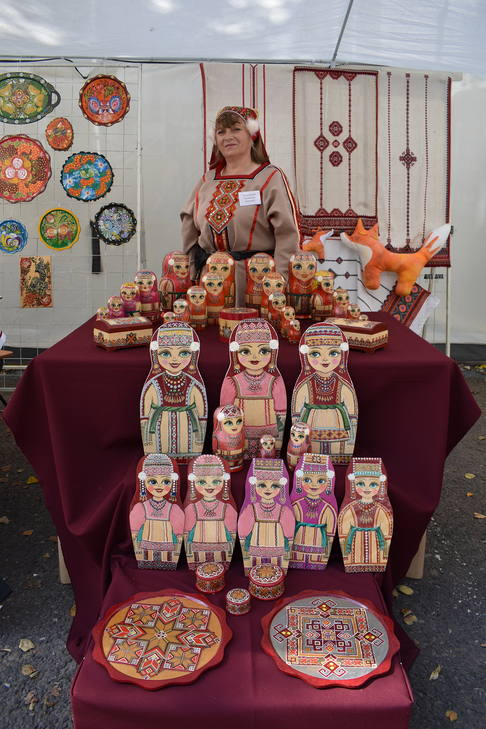 Межрегиональная выставка-ярмарка народных художественных промыслов и ремесел «ТЕВ» прошла в Саранске 