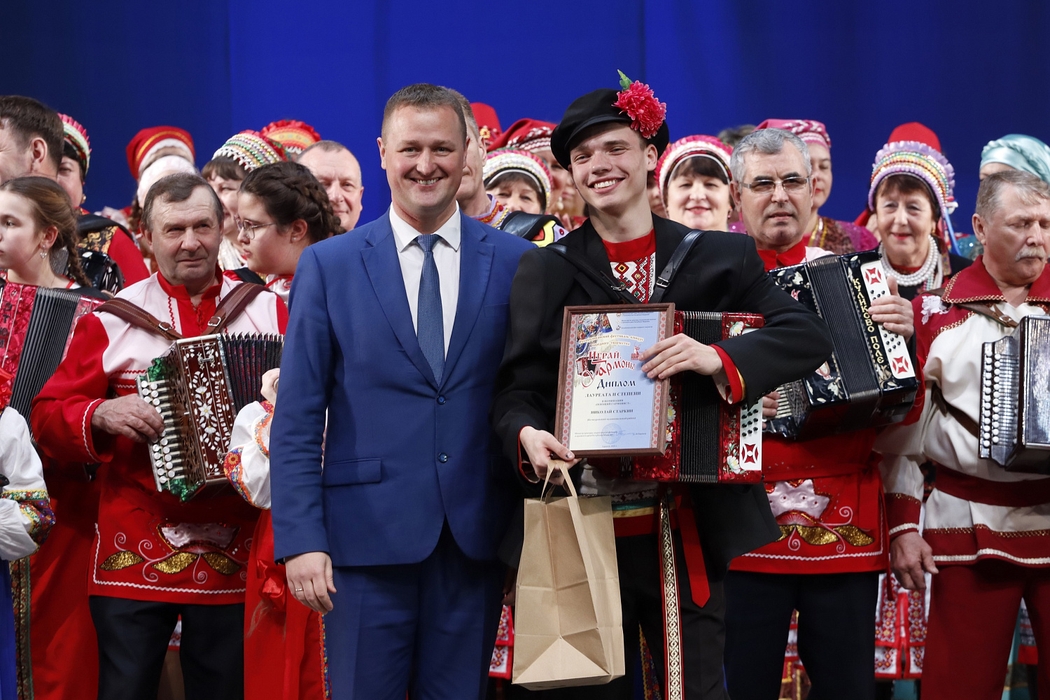 «Играй, гармонь!» прозвучала в столице Мордовии