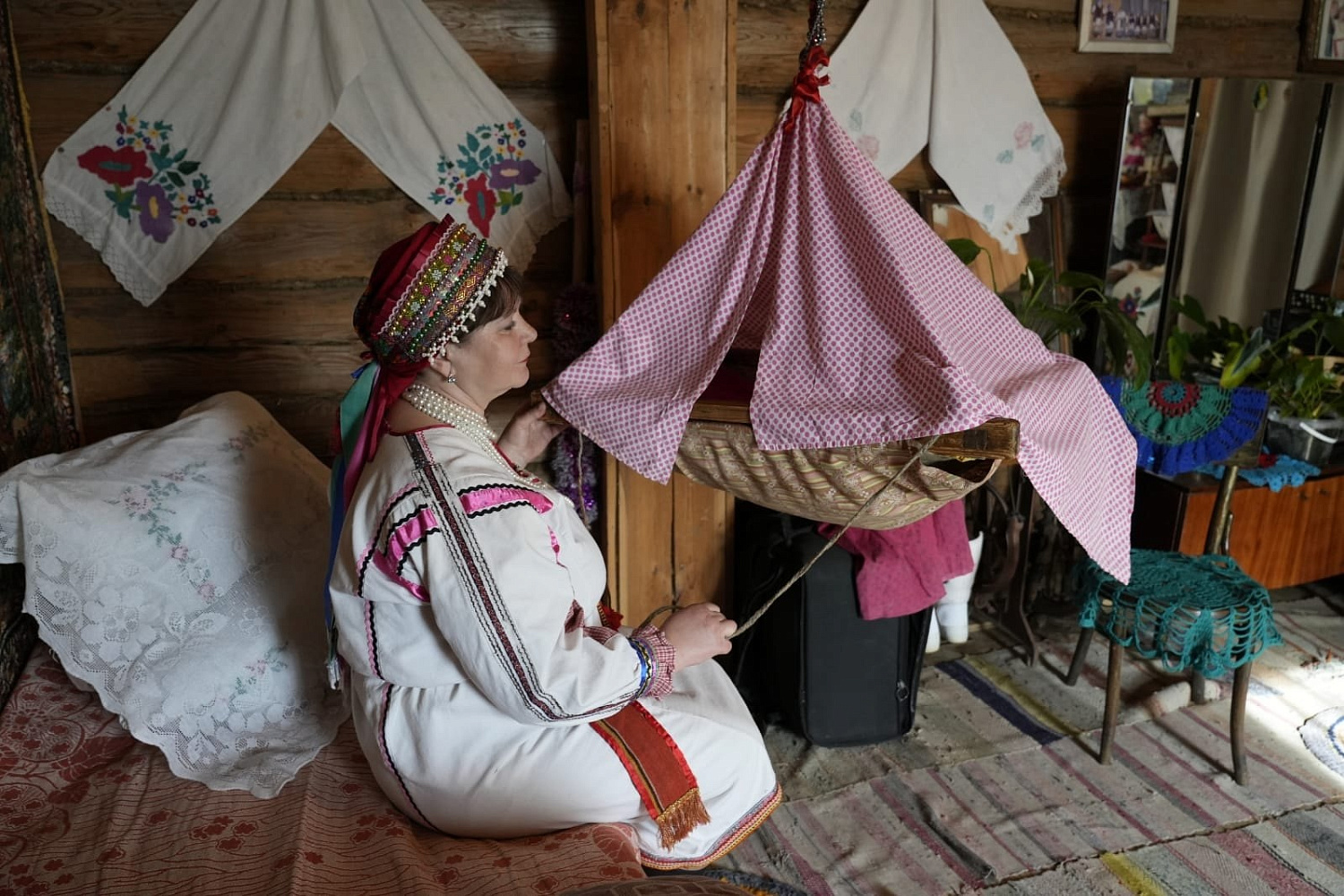 Выезд с фольклорно-этнографической экспедицией в Темниковский район