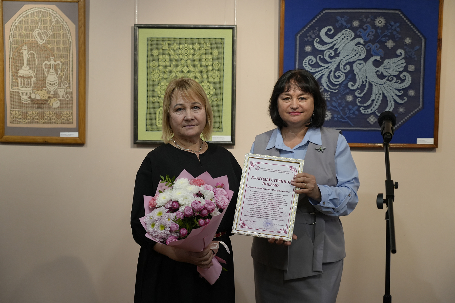 Иголка, нить и вдохновение: свои двери распахнула выставка Светланы Ямбиковой