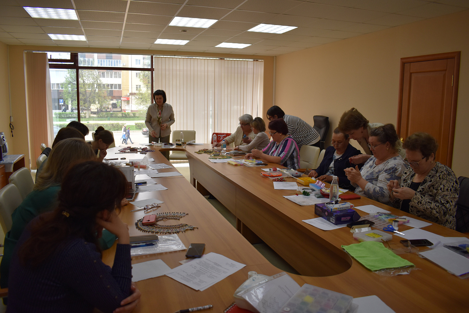 Мастерицы бисерного искусства Мордовии приняли участие в семинаре-практикуме